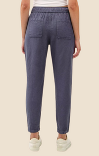 Be Cool Slate Blue Tencel Jogger Pants