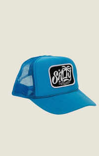 Local Beach Blue "Salty" Mesh Back Trucker Hat