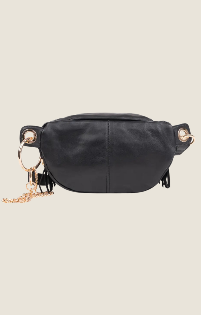 PC black "Karoo" shoulder bag 
F015B