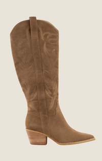 Brown Samara Tall Western Boot OS-SAMARA-BRWN