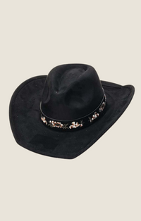 FA flower pattern strap cowboy hat
MMT8712