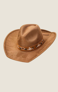 FA flower pattern strap cowboy hat
MMT8712