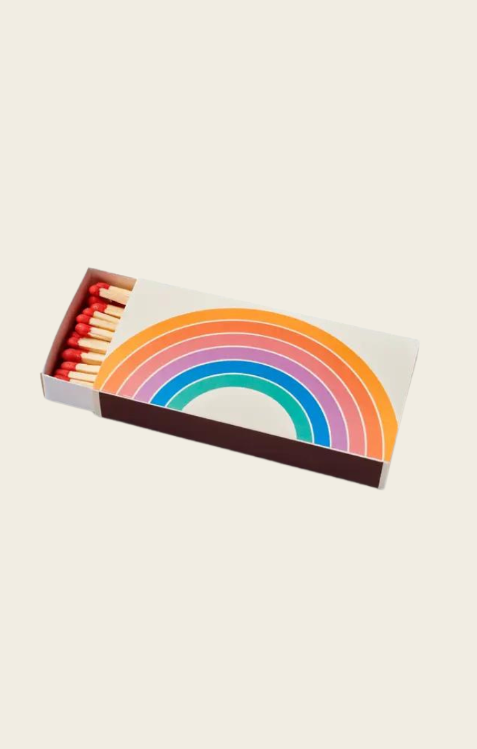 High Jimmie rainbow box matches