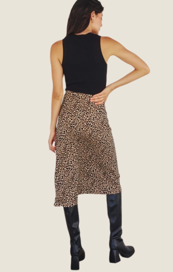 Dress Forum sepia spots midi skirt 
FS11879-P1893-SPASPTS